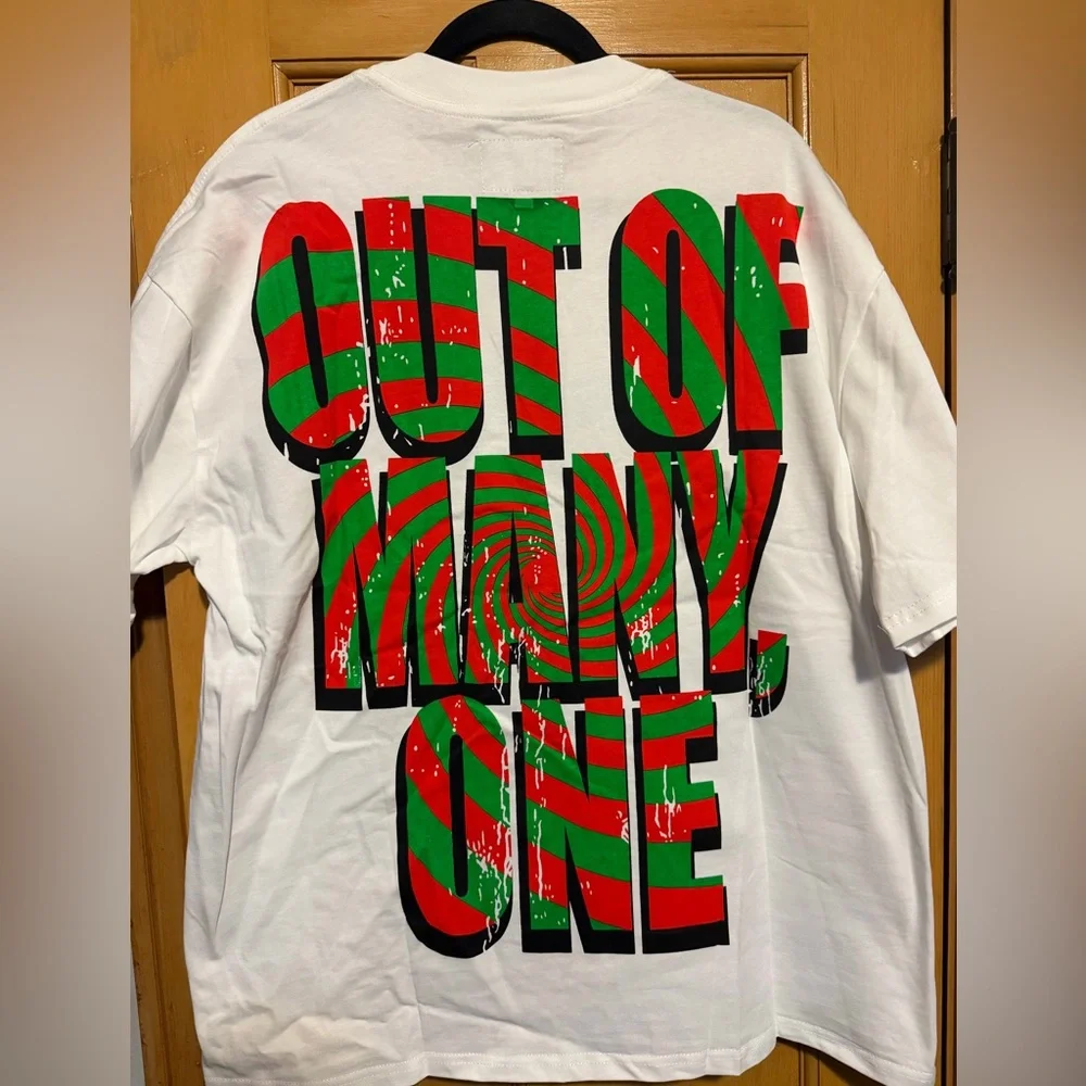 Godspeed White and Blue Graphic Men's Tee - Picture 3 of 7